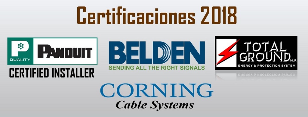 Algunas nuestras certificaciones...