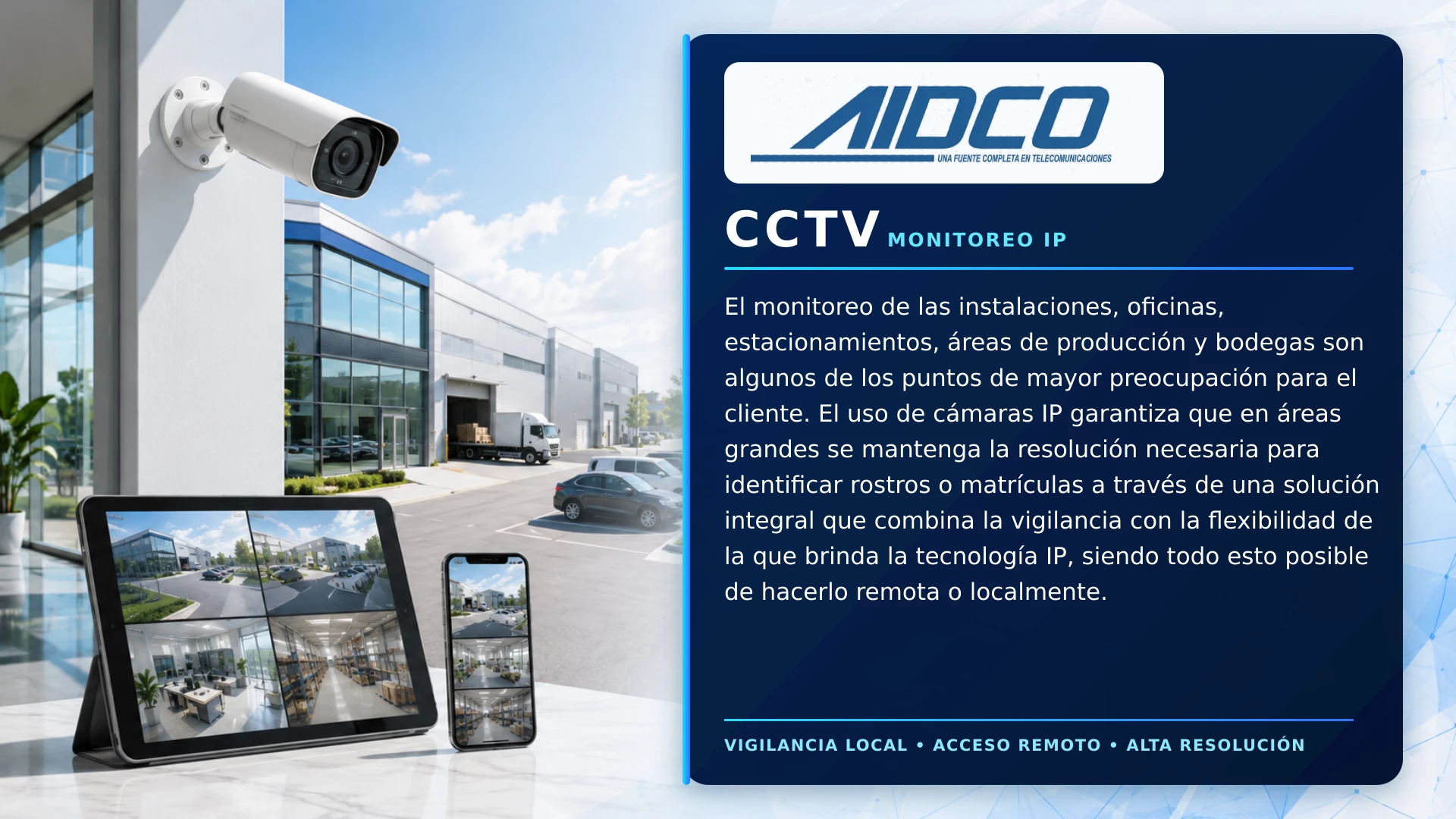 CCTV y videovigilancia AIDCO
