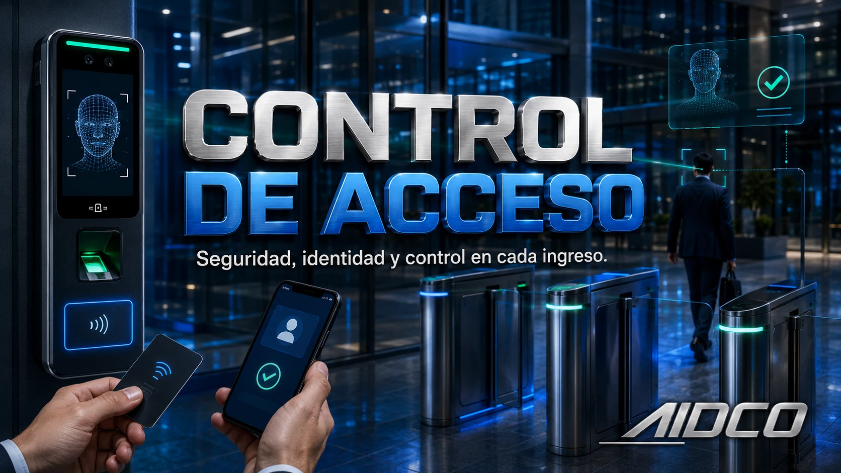 Control de acceso biométrico